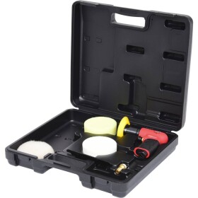 Sada 1/4" mini vzduchovej leštičky, 5 ks KS Tools 515.5120; 515.5120