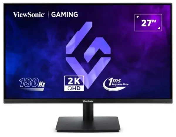 27" ViewSonic VX27G1-2K čierna / IPS / 2560 x 1440 / 16:9 / 1ms / 180Hz / 1000:1 / 300cd-m2 / HDMI + DP / VESA / HDR (VX27G1-2K)