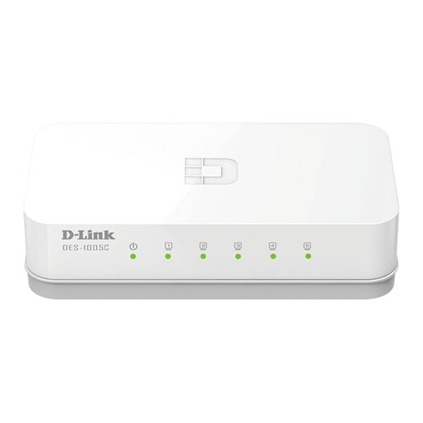 D-Link sieťový switch RJ45 0.7 MB/s; DES-1005C/E