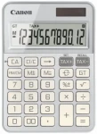 Canon KS-125KB-SL strieborná / Stolová kalkulačka / 12 miest / LCD / solárne + batérie / daňové funkcie (6818C003)