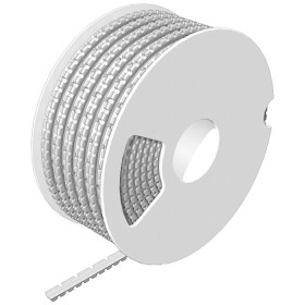 Weidmüller 2719030000 SFM 1/12 1.2-1.8 MM WS značkovač káblov biela 1400 ks; 2719030000