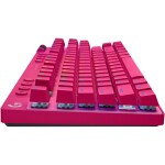 Logitech G PRO X TKL Lightspeed Tactile, rose