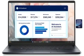 DELL Pro 14 Premium PA14250 sivá / Notebook / 14" FHD + / Intel Core Ultra 7 266V / 16GB / 512GB SSD / W11P (7F3F0)