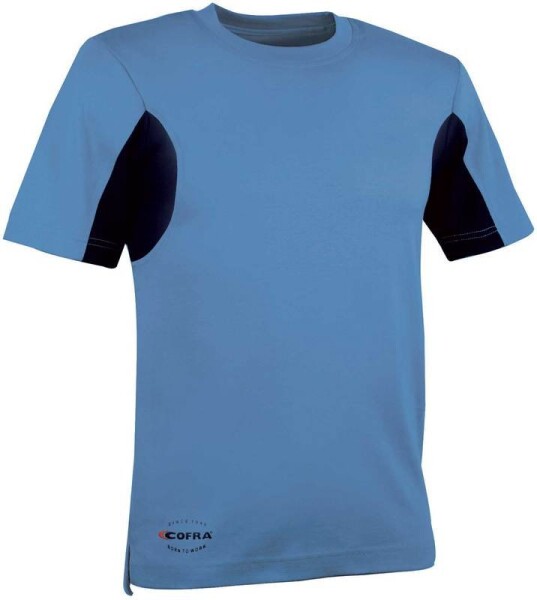 Pracovné tričko Cofra GUADALUPA Farba: Modrá, Veľkosť: 3XL (CAGUADALUPA_02_3XL)