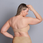 Padded Basic strapless podprsenka kosticou variabil. ramienka 5640 desert RosaFaia 753 desert