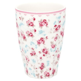 GREEN GATE Latté hrnček Elsy White 400 ml