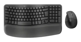 Logitech Wave Keys + Lift / Klávesnica s myšou / Bezdrôtová / Ergonomická (920-013631)
