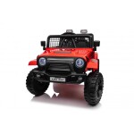 Mamido Mamido Elektrické autíčko OFF ROAD EXTREME 4x4 červené 24V | 200W | 50 kg | EVA | LED | 2,4 Ghz | ECO koža