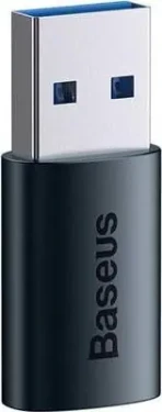Baseus ZJJQ000103 Adaptér USB-A (M) - USB-C (F) čierna (ZJJQ000103)