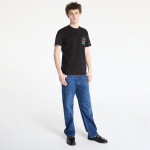 Tričko Tommy Jeans Regular Twisted Sign Tee Black M