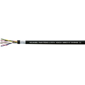 HELU 21144-1000 dátový kábel Li-2YCYv 8 x 2 x 0.5 mm² čierna 1000 m; 21144-1000
