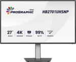 27" IIYAMA ProGraphic HB2701UHSNP-B1 čierna / LED / IPS / 3840 x 2160 / 16:9 / 4 ms / 3000:1 / 450cd-m2 / VESA (HB2701UHSNP-B1)