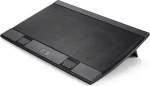 DEEPCOOL WIND PAL FS čierna / chladiaca podložka pod notebook / 2x 140mm / 4X USB (DP-N222-WPALFS)