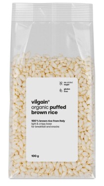 Vilgain Pufovaná celozrnná ryža BIO – 100 g