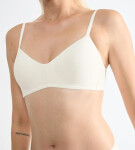 SLOGGI GO CASUAL - Vystužená podprsenka z organickej bavlny, vysoká podpora Sloggi SILK WHITE L2
