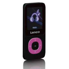 LENCO Xemio 659 ružová / MP3 amp; MP4 prehrávač / 1.8 TFT / 4GB / MicroSD / 3.5 mm (XEMIO-659PK)