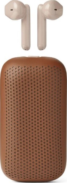 Lexon Lexon Speakerbuds Wireless Bluetooth Speaker Headphones Brown/Camel LA127C