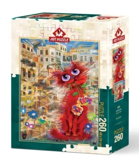 ART PUZZLE 4582 Puzzle Červená mačka