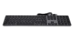 LMP Large Font Keyboard Space Gray / Klávesnica pre Mac / drôtová / USB / 110 kláves / EN layout (24266)