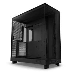NZXT H6 Flow čierna / ATX / 2x USB-A 3.2 / 1x USB-C 3.2 / 3x120mm / bez zdroja / priehľadná bočnica (CC-H61FB-01)