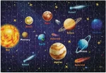 INTERDRUK Puzzle so samolepkami Slnečná sústava