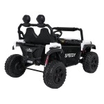 Mamido Detské elektrické autíčko PASSION 4x200W 24V biele