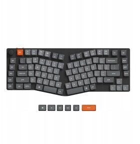 Keychron Keychron K15 Max (Alice Layout) QMK Wireless Custom Mechanical Keyboard White Backlight / Low Profile Gateron Mechanical / Red