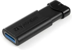 Verbatim PinStripe 64GB čierna / Flash disk / kompatibilita s Mac (49318)