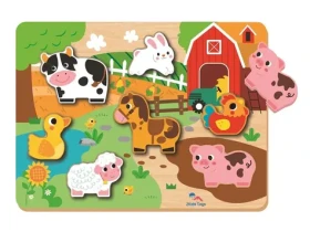 2Kids Toys Vkladacie puzzle Farma