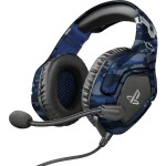 Trust GXT 488 Forze-B modrá / herné slúchadlá s mikrofónom / pre PS4 / 3.5 mm jack / 1.2m (23532-T)