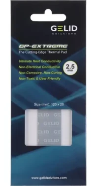 Gelid GP-Extreme TP-GP05-F / Teplovodivá podložka / 120 x 20 x 2,5 mm (TP-GP05-F)