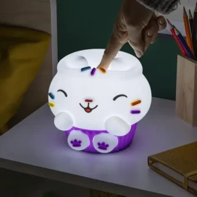 PALADONE Lampička Gabby SquishyGlo silikónová / Lampička / Nočné svetlo / USB nabíjanie / 3 úrovne jasu (PP14083GDHEPM)