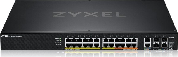 ZyXEL Punkt dostępu L3 24 porty PoE,10GbE RJ-45, 4 porty 10GbE SFP+ XGS2220-30HP-EU0101F