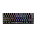 White Shark GK-2022 SHINOBI čierna / Herná klávesnica / mechanická / BROWN Switch / US Layout / USB / LED (SHINOBI-B-US-BROWN.S)