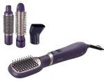 Philips Air Styler BHA313/00 čierna / Multifunkčná kulma na vlasy / 800 W / 3 nástavce / ionizácia (BHA313/00)