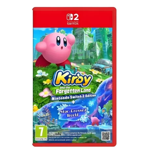 Nintendo Kirby a Forgotten Land + Star-Crossed WORLD / Hra pre Nintendo Switch 2 / Viacjazyčná (NSW 2)