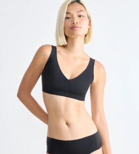 SLOGGI ZERO FEEL - Bralette pre pocit druhej kože Sloggi BLACK L
