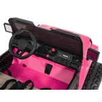 Mamido Elektrické autíčko Extreme Sport 4x4 s premenlivou veľkosťou ružové