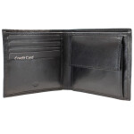 Peňaženka Semiline RFID P8267-0 Black 11,5 cm x 9,5 cm x 2 cm