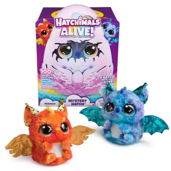 Spin Master Hatchimals Liahnúce sa interaktívne zvieratko - Dráčik