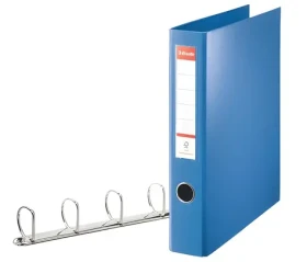 Esselte VIVIDA modrá / Krúžkový zakladač / A4 / 4 krúžky / chrbát 60 mm (82405)