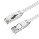 MicroConnect CAT6 S/FTP 0.25m biela / LSZH (SSTP60025W)