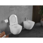 MEXEN - Lena Závesná WC misa Rimless Tornado, biela lesk 3322XX00T