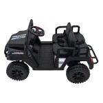 Mamido Detské elektrické autíčko Buggy Champion 24V štvormiestne čierne