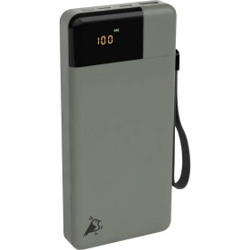 Aqiila B20+M powerbanka 20000 mAh Li-Pol USB-A, USB-C® machovo zelená; AQPBPBIB20PMGR055