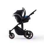 KINDERKRAFT SELECT Kočík kombinovaný 3v1 Prime 2 Shadow Grey, Premium