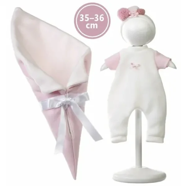 Llorens M636-32 oblečok pre bábiku bábätko NEW BORN veľkosti 35-36 cm
