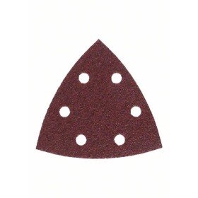 Bosch Accessories Bosch Power Tools 2608621685 brúsny papier pre delta brúsky Zrnitosť 60 (d x š) 93 mm x 93 mm 5 ks; 2608621685