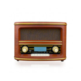 Orava RR-71 hnedá / Retro rádio / 4W / CD / AM / FM / AUX / Bluetooth / USB (RR-71)