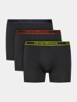 Pánske boxerky 3PACK 111473 3F717 29821 čierne - Emporio Armani XL